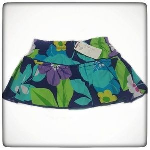 Carter's Flower Skirt has Built In Diaper Cover 3M